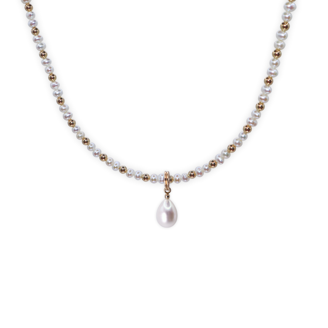 Design Your Pearl Necklace - 14k Gold Filled