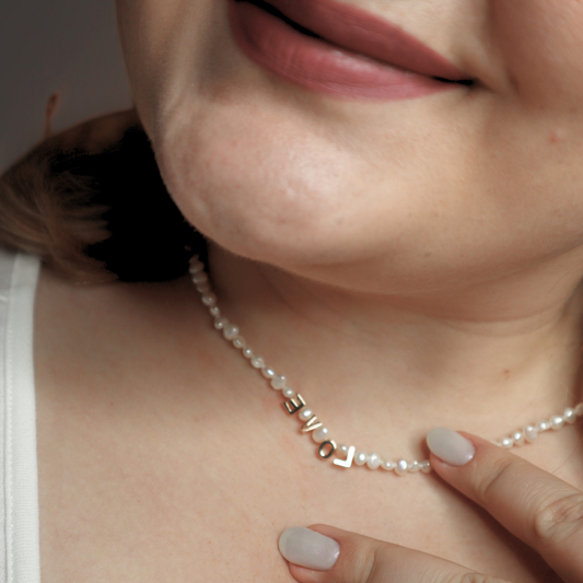 Sylvie LOVE Pearl Necklace