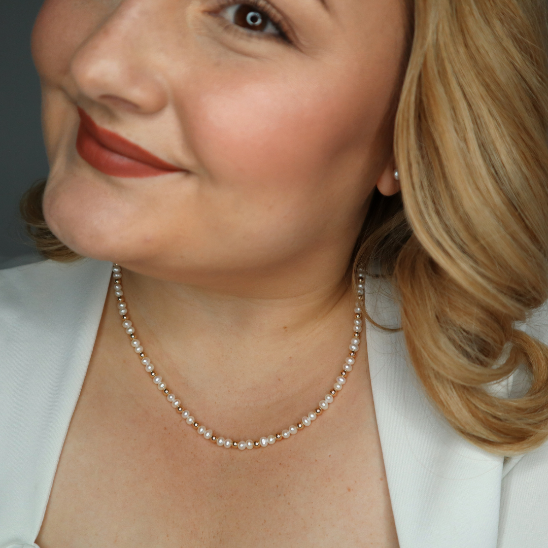 Design Your Pearl Necklace - 14k Gold Filled