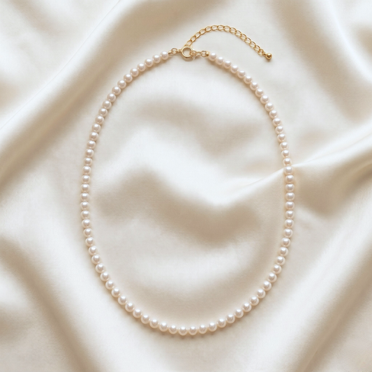 Andrea Round Pearl Necklace