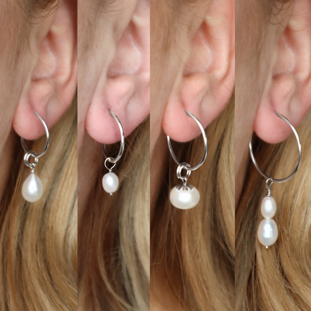 Design Your Endless Hoop Earrings - Sterling Silver