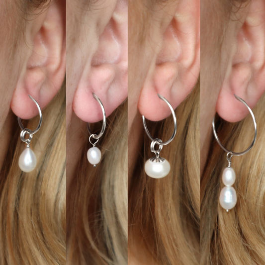 Design Your Endless Hoop Earrings - Sterling Silver