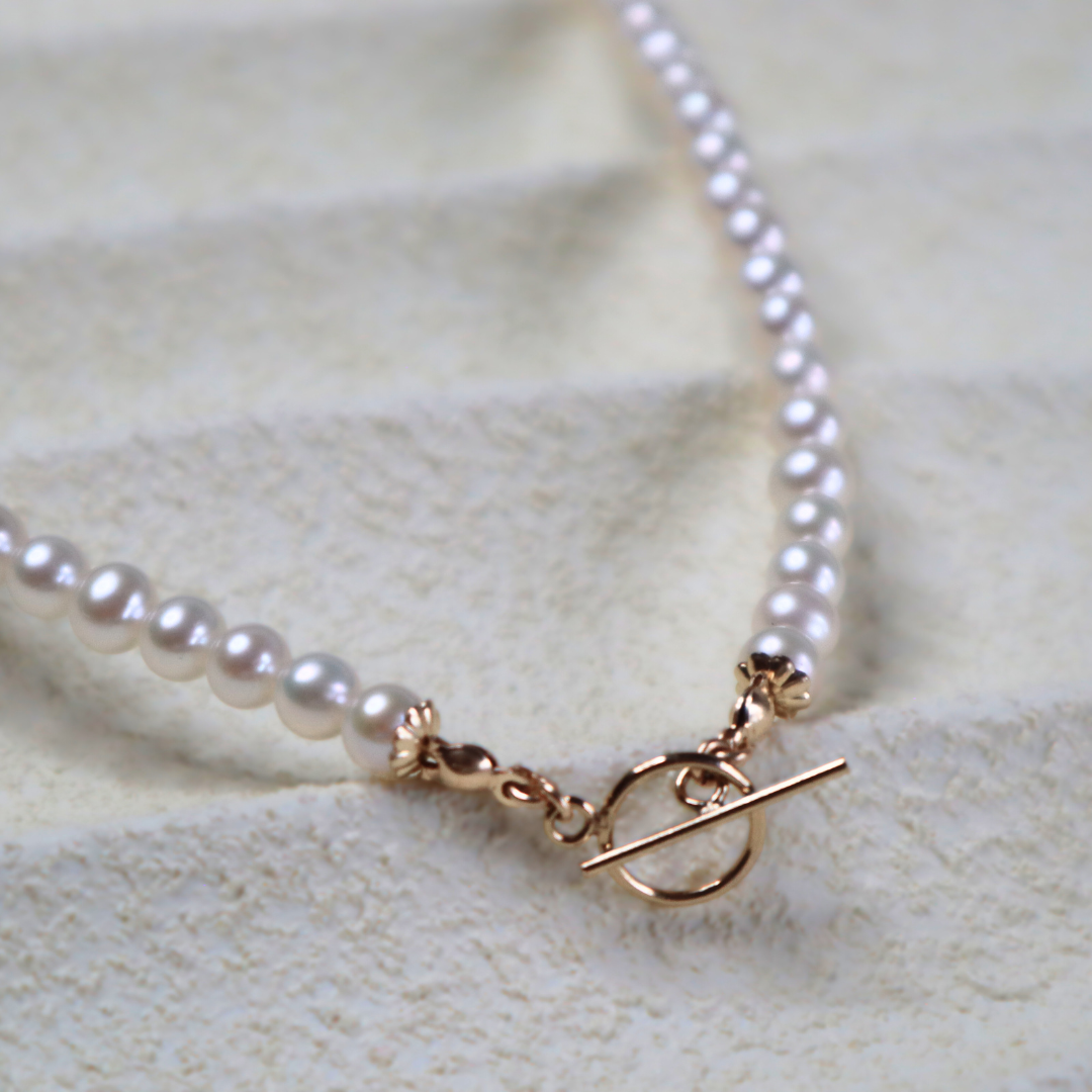 Catherine Classic Round Pearl Necklace