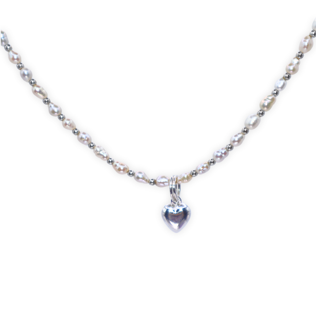 Design Your Pearl Necklace - Sterling Silver