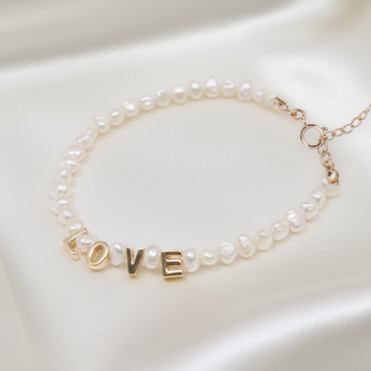 Sylvie LOVE Pearl Bracelet