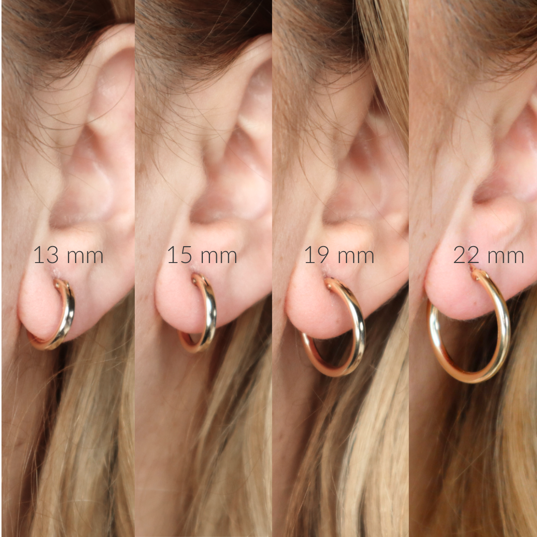 Design Your Hinged Hoop Earrings - 14k Gold filled