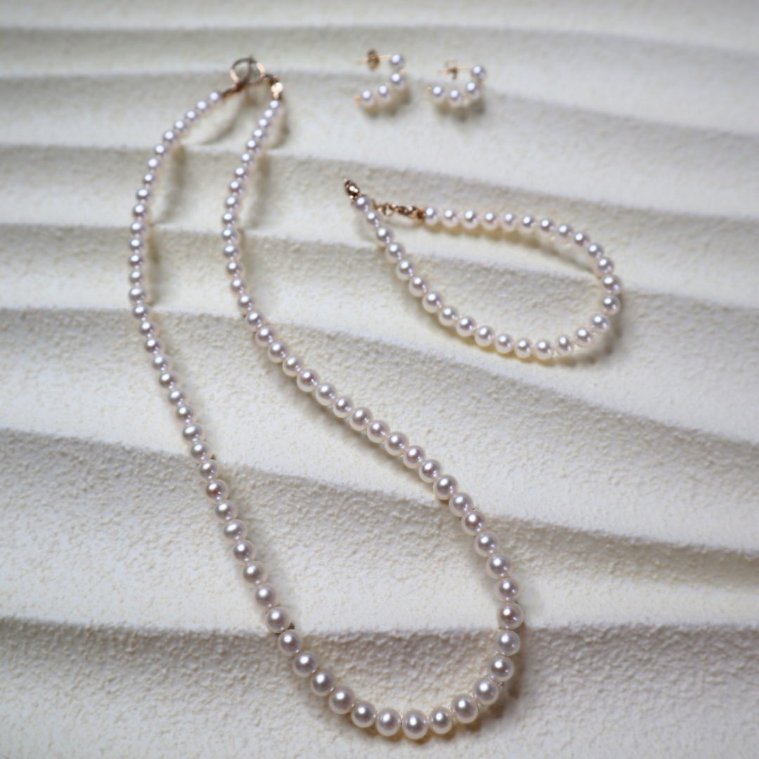 Catherine Classic Round Pearl Necklace