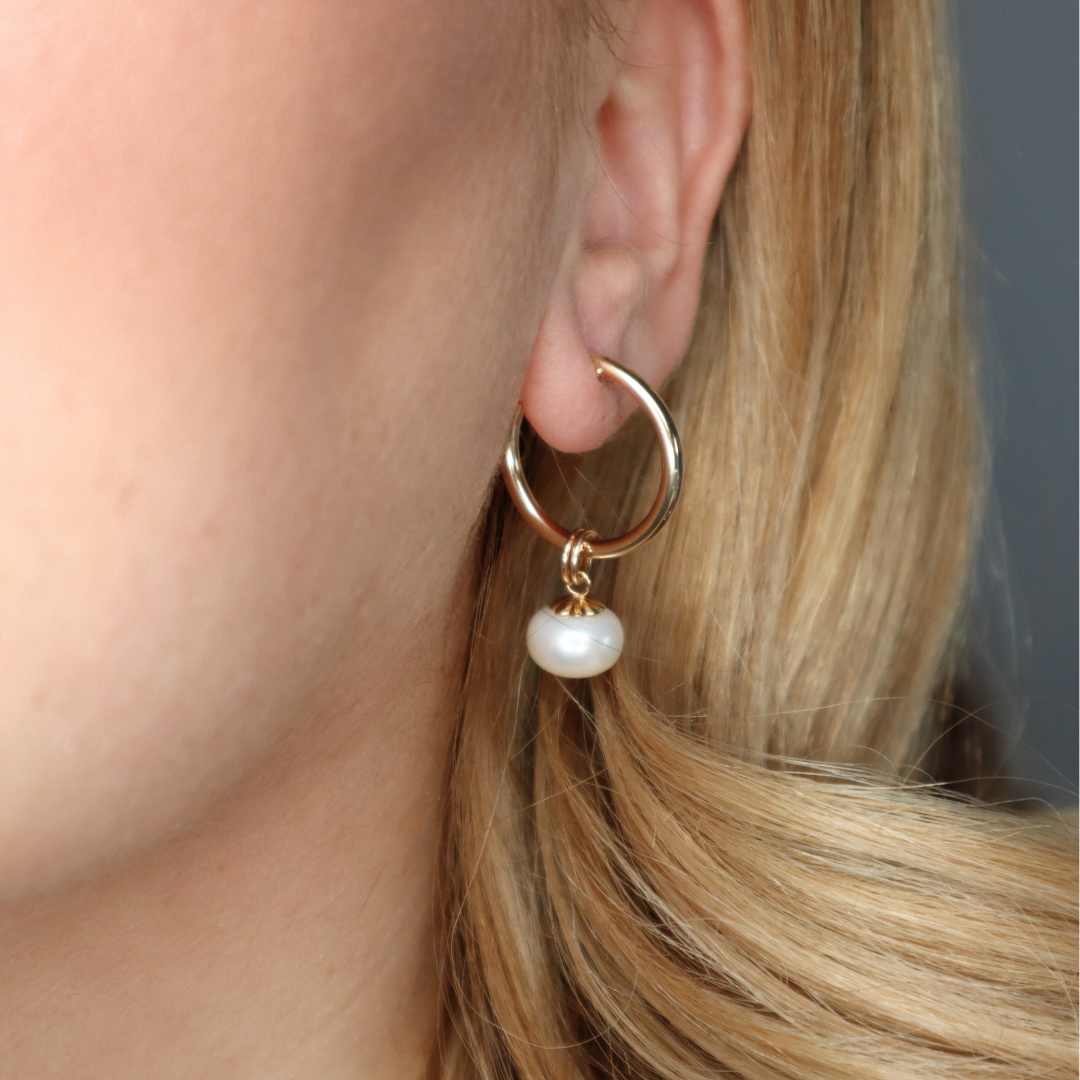 Design Your Hinged Hoop Earrings - 14k Gold filled