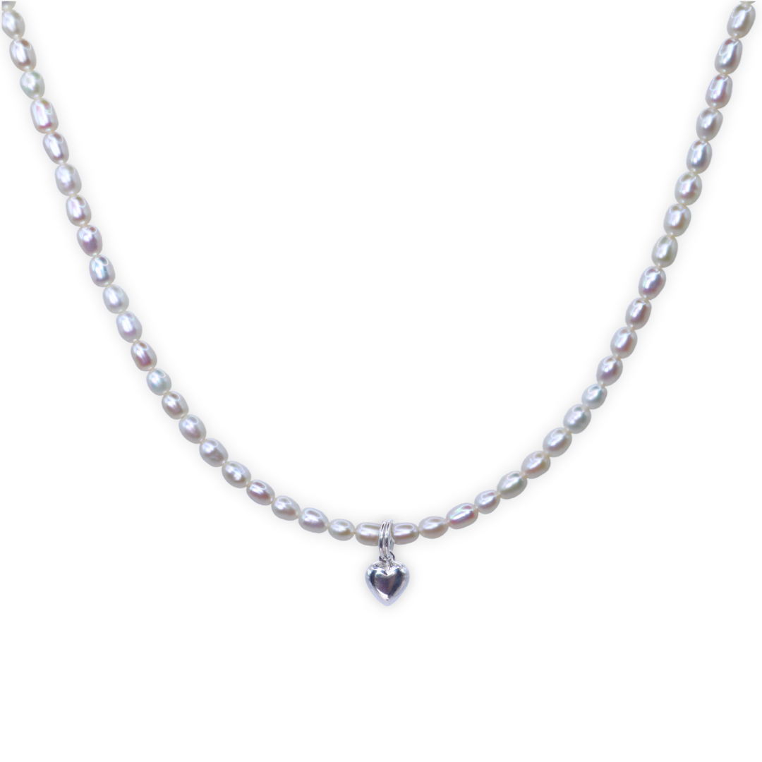 Design Your Pearl Necklace - Sterling Silver