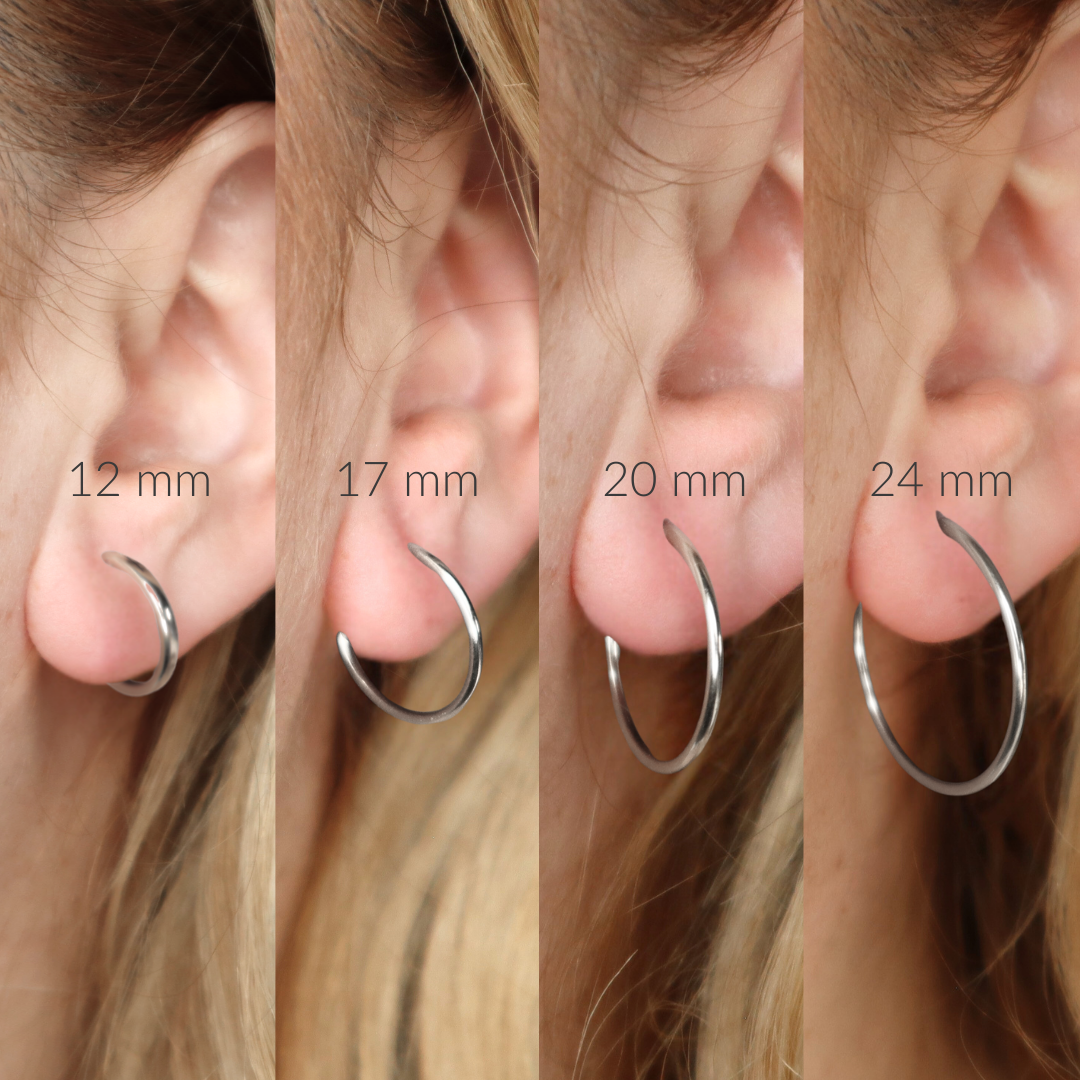 Design Your Endless Hoop Earrings - Sterling Silver