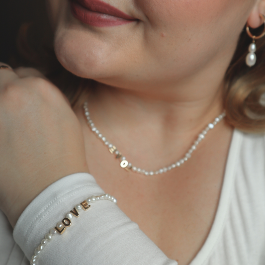 Sylvie LOVE Pearl Bracelet