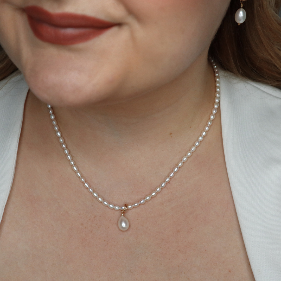 Design Your Pearl Necklace - 14k Gold Filled