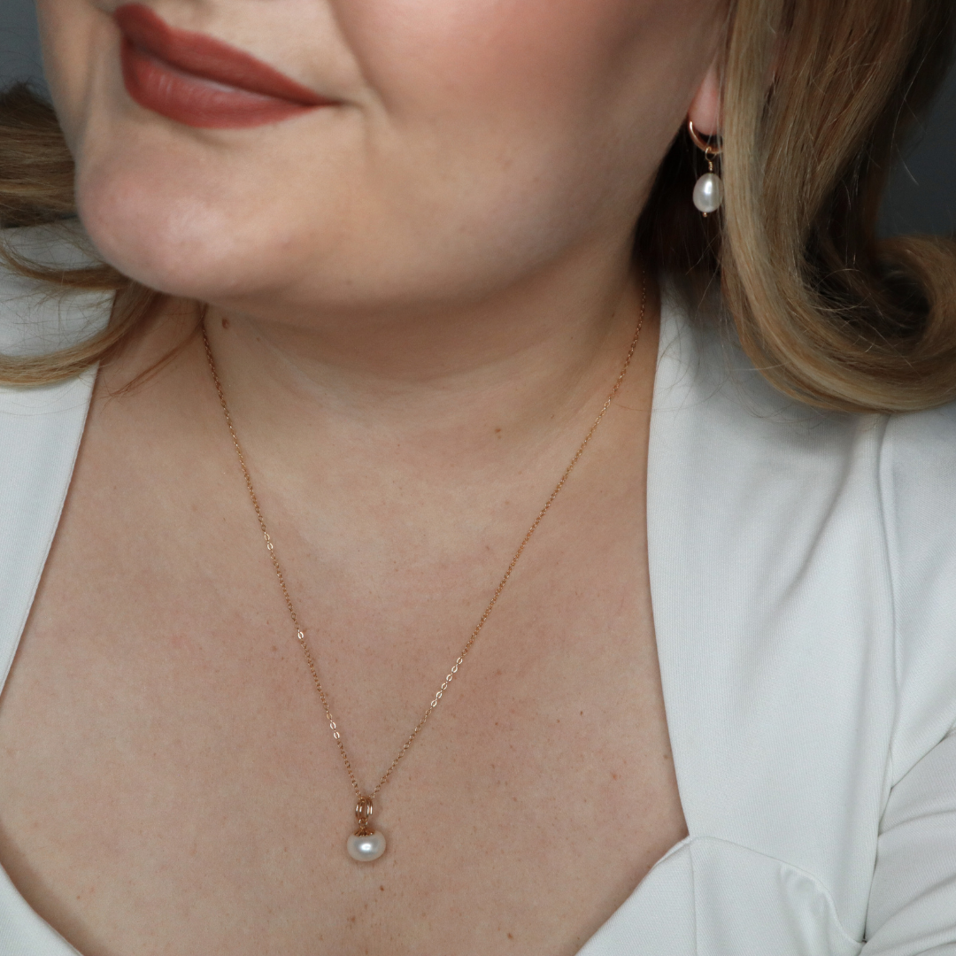 Design Your Pearl Necklace - 14k Gold Filled