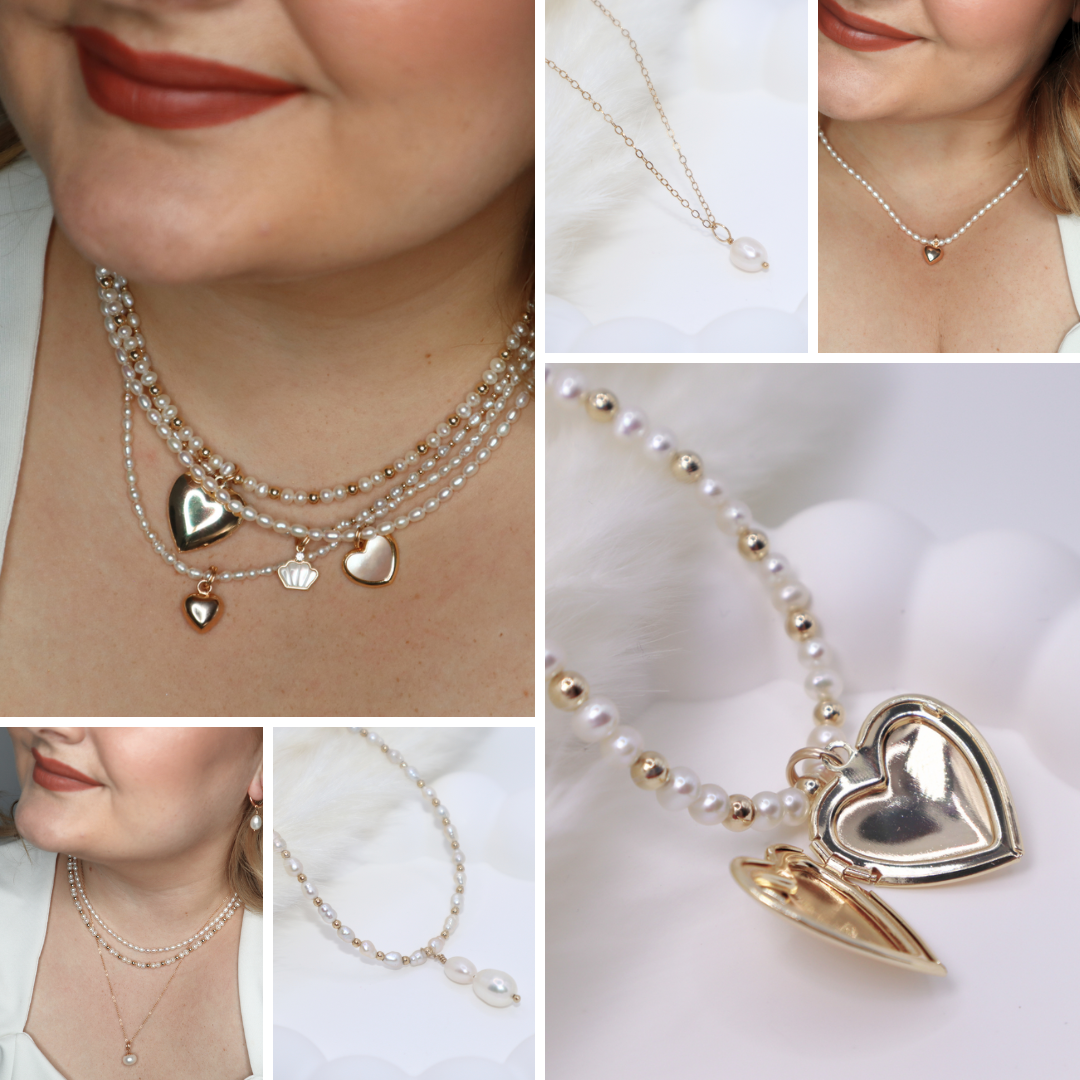 Design Your Pearl Necklace - 14k Gold Filled