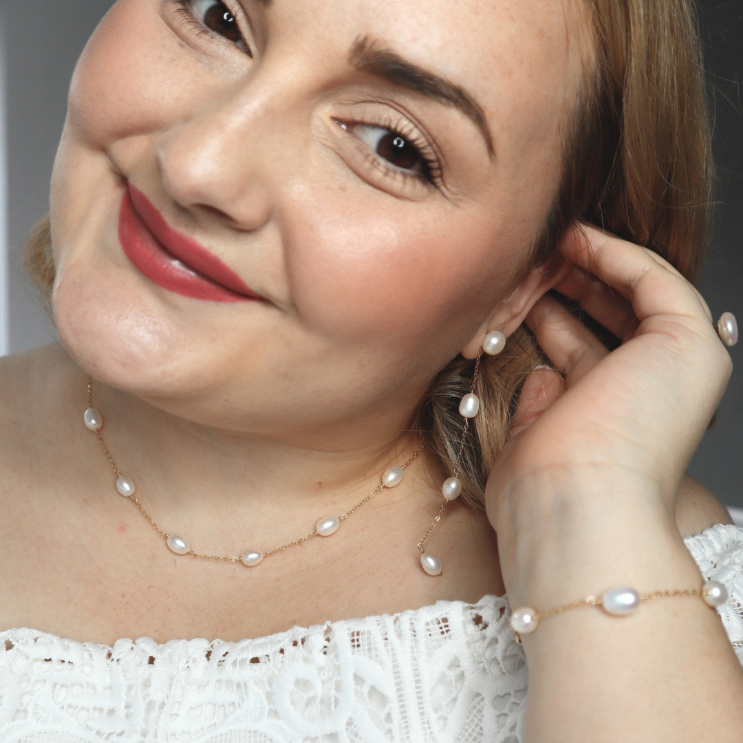 Maria Pearl Chain Bracelet