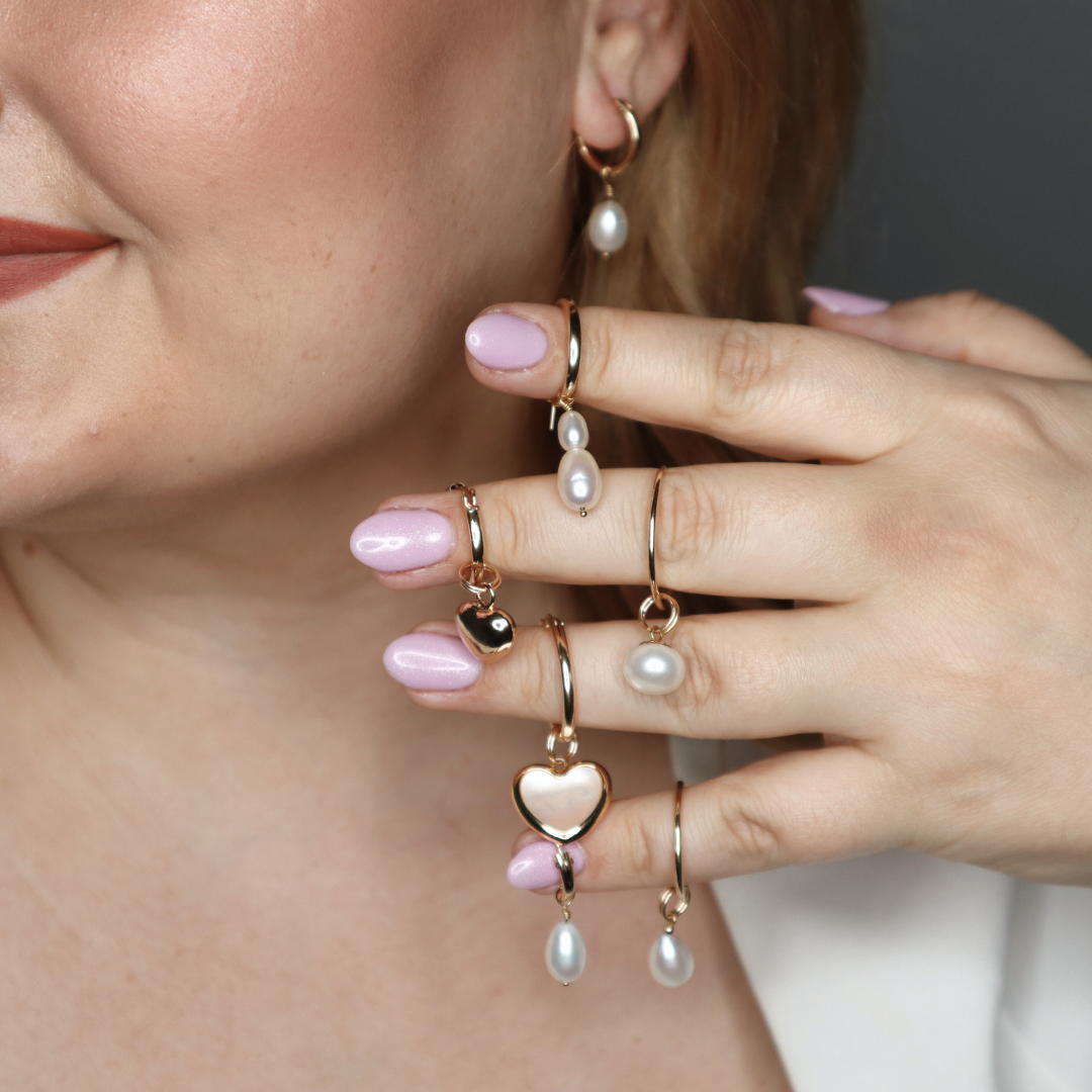 Design Your Hinged Hoop Earrings - 14k Gold filled