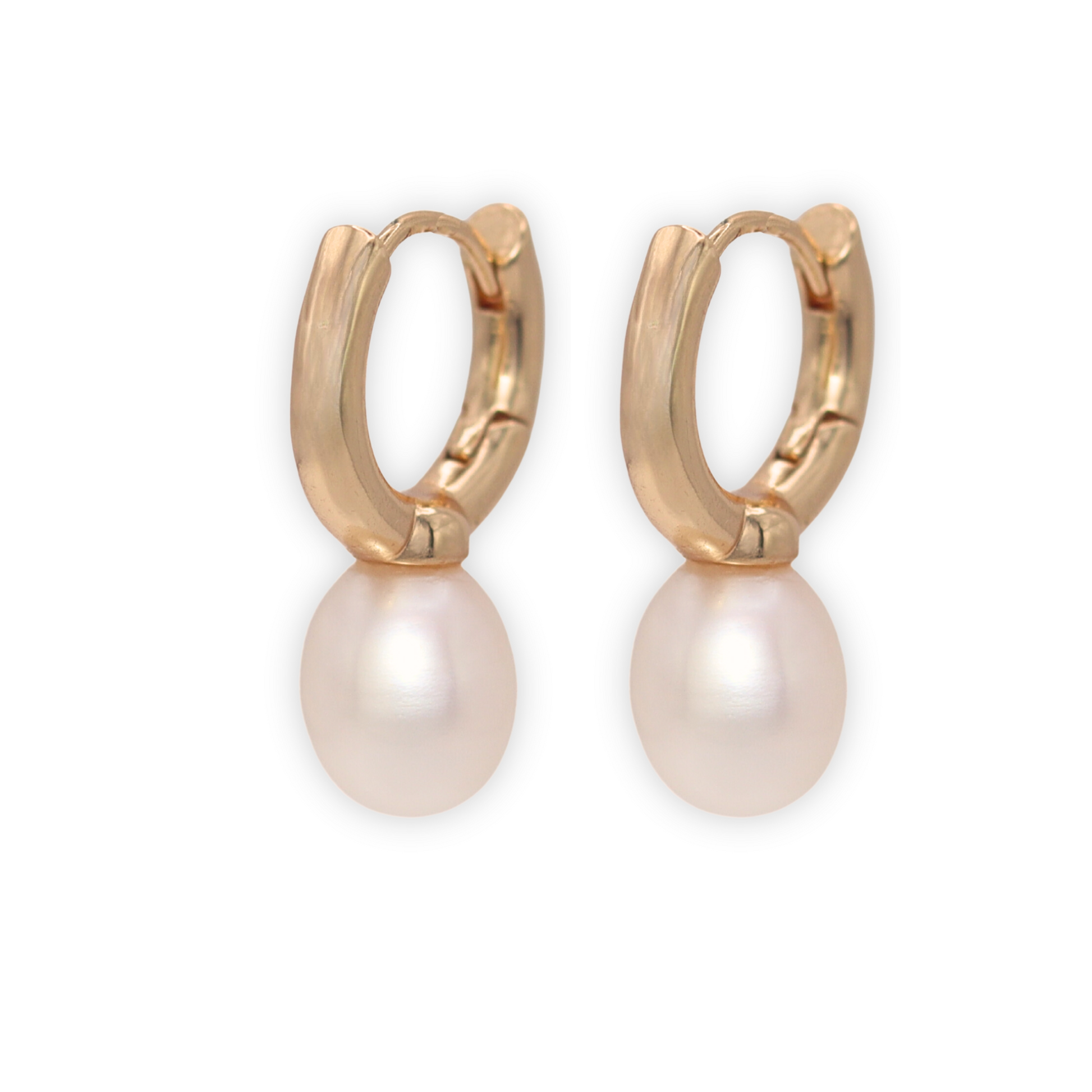Crafted with exquisite teardrop pearls and hooked for effortless wear, these hoop earrings exude sophistication and luxury.