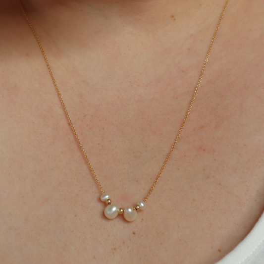 The Everlasting Bond Pearl Necklace