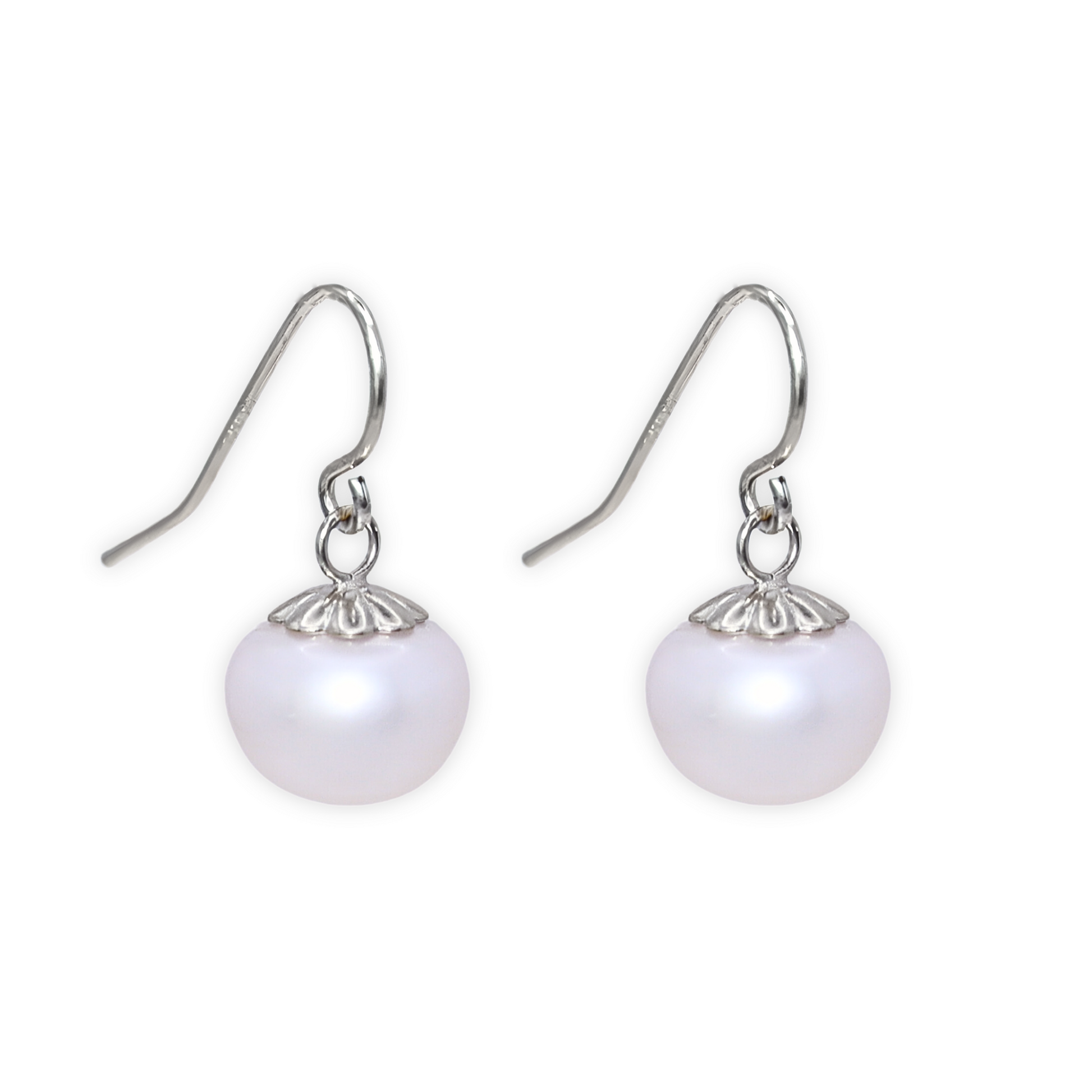 The single drop pearl adds a touch of sophistication and refinement, making these earrings a must-have for any fashion-forward individual.