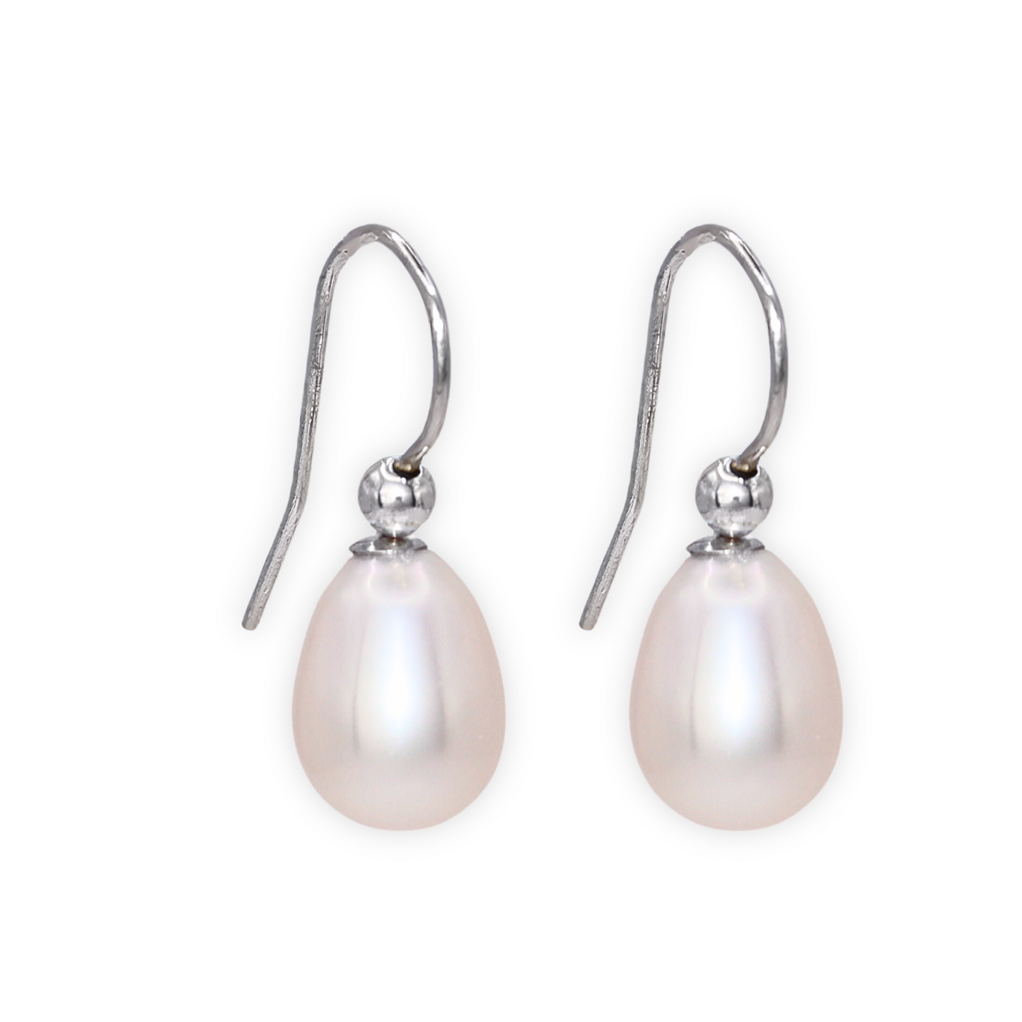 The lustrous teardrop pearls and shimmering beads are delicately handcrafted into a hook style design, perfect for any occasion.