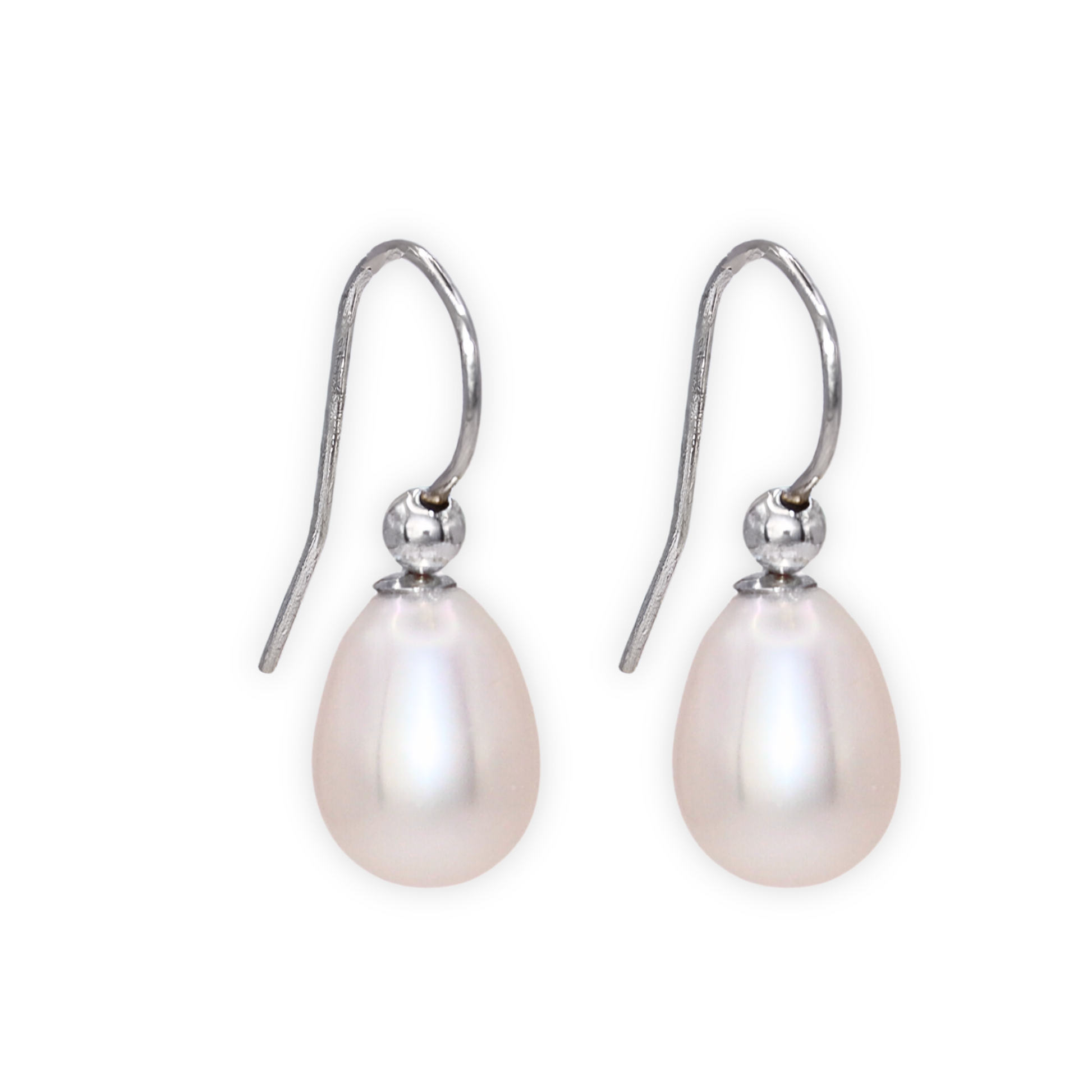 The lustrous teardrop pearls and shimmering beads are delicately handcrafted into a hook style design, perfect for any occasion.
