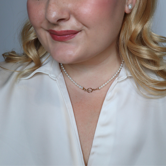 Catherine Classic Round Pearl Necklace