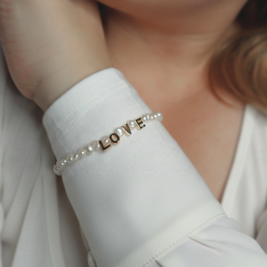 Sylvie LOVE Pearl Bracelet