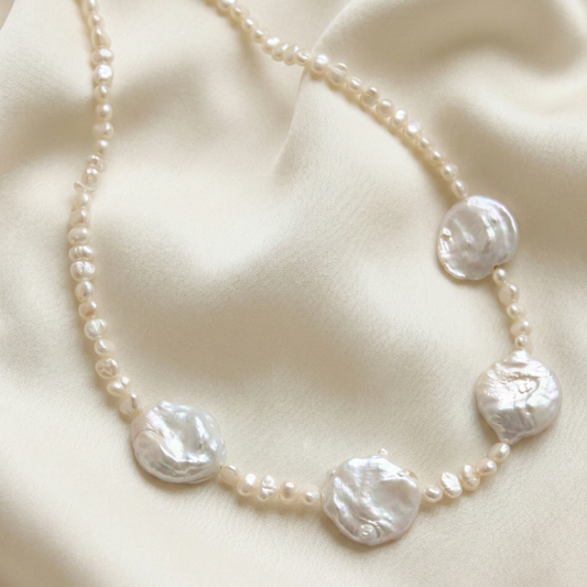 Thalia Baroque Pearls Choker Necklace