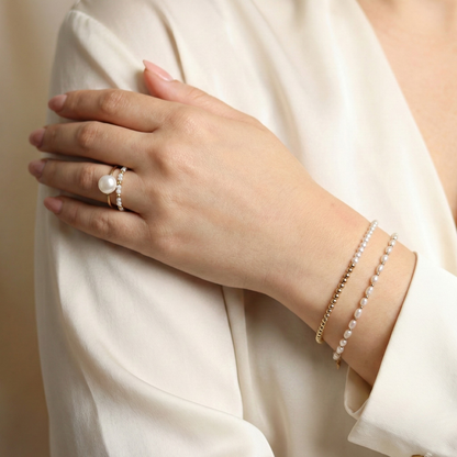 Phoebe Pearls and Beads Bracelet