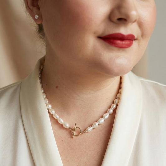 Myra Convertible Baroque Pearl Necklace