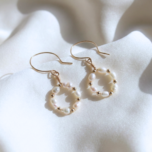 Phoebe Seed and Beads Earrings