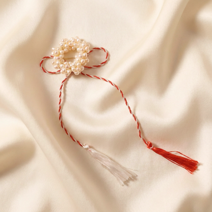 Blossom Wreath Pearl Brooch