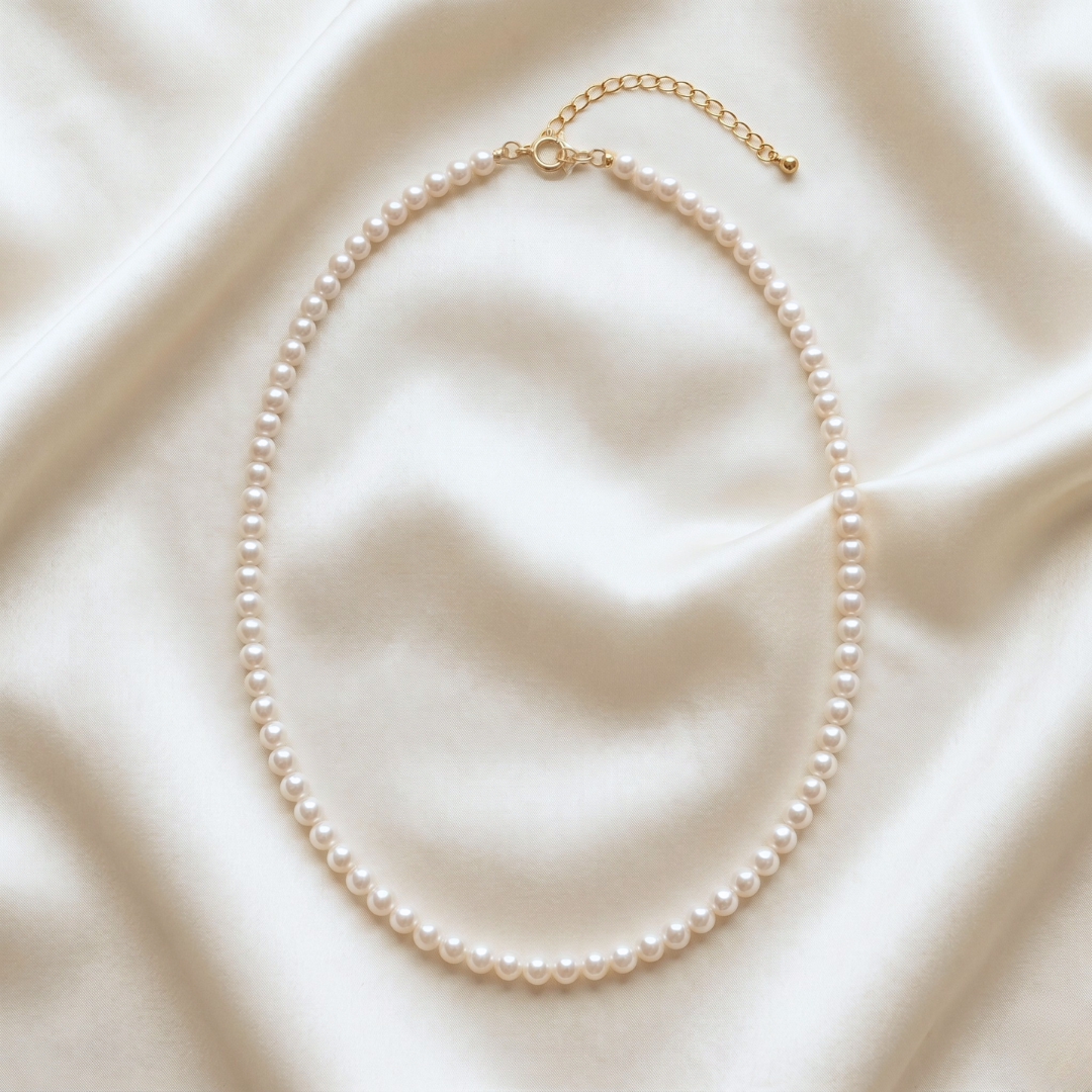 Andrea Round Pearl Necklace