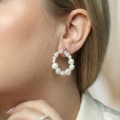 Ava Baroque Pearls Earrings