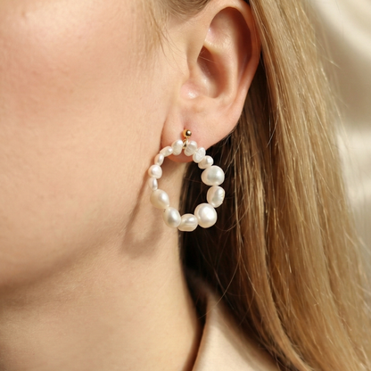 Ava Baroque Pearls Earrings
