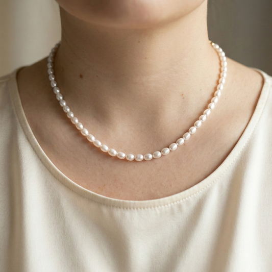 Genevive Classic Pearl Necklace