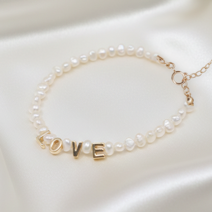 Sylvie LOVE Pearl Bracelet