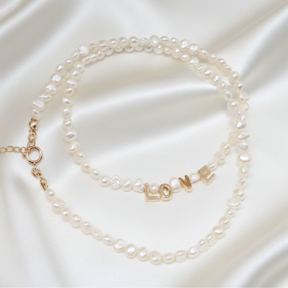 Sylvie LOVE Pearl Necklace