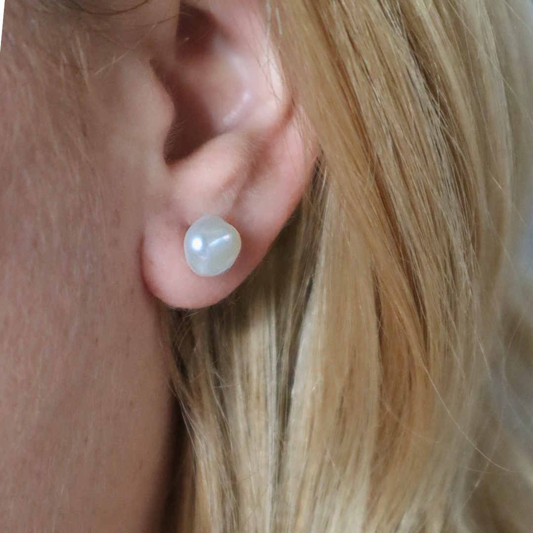 Seraphine 3 in 1 Convertible Baroque Pearl Drop Earrings