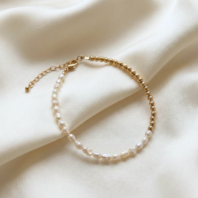 Freya Pearls and Beads Bracelet