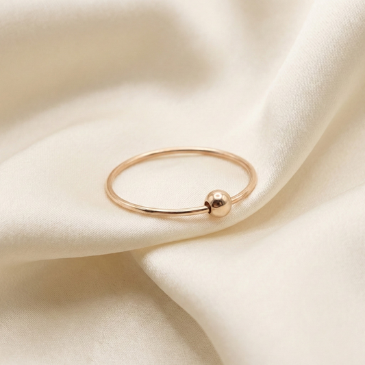 Elsie Spinner Bead Ring