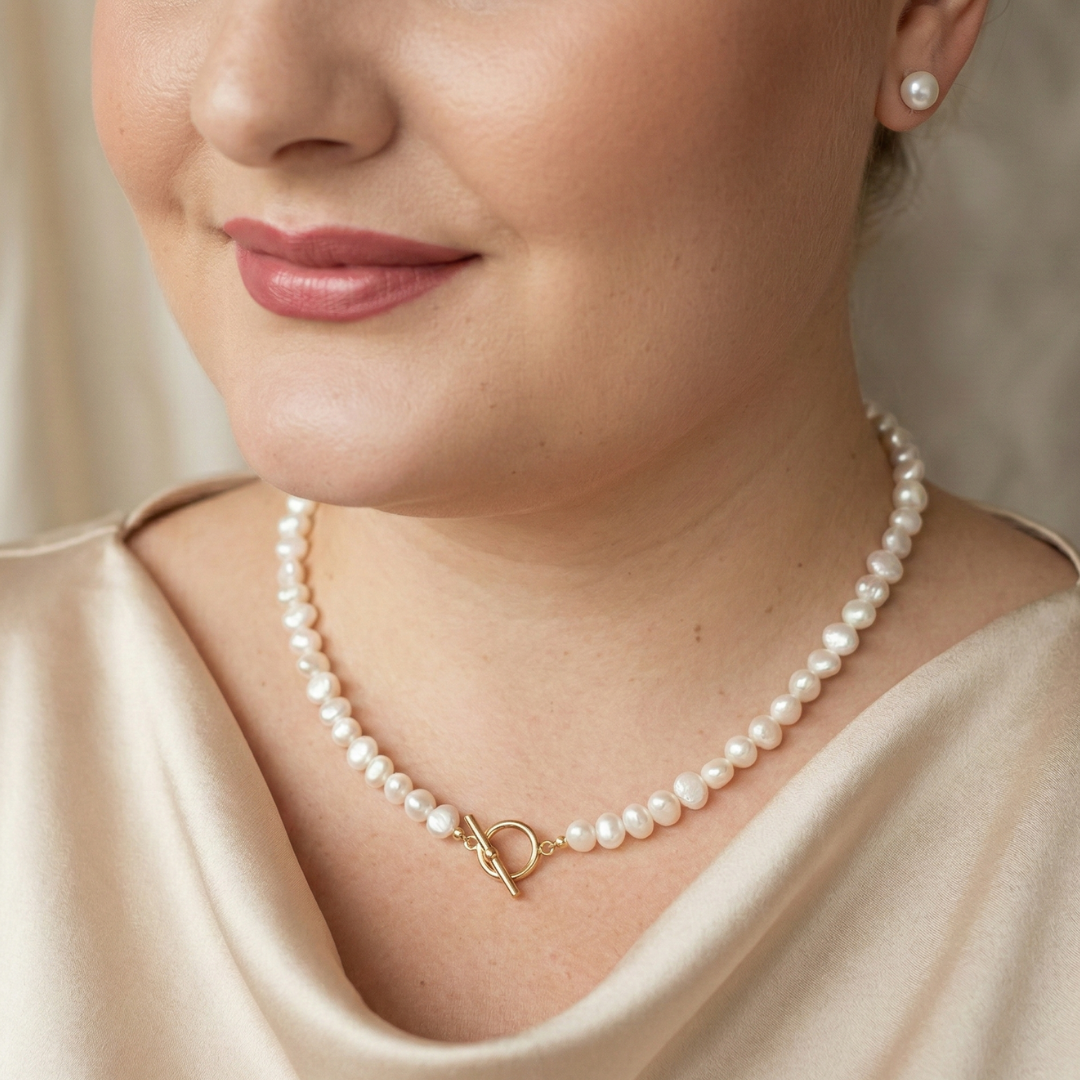 Iris Baroque Pearls Necklace