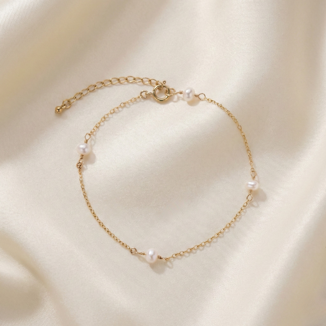 Cora Four Pearl Bracelet