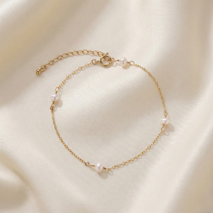 Cora Four Pearl Bracelet