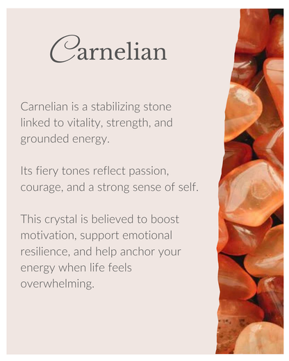 Sunset Ember - Flat Baroque Pearl, Crystal Beads & Metal Rondelles