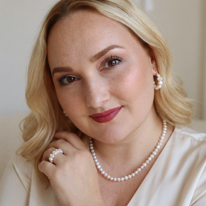 Iris Baroque Pearl Ring