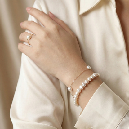 Iris Baroque Pearls Bracelet