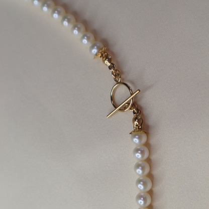 Catherine Classic Round Pearl Necklace