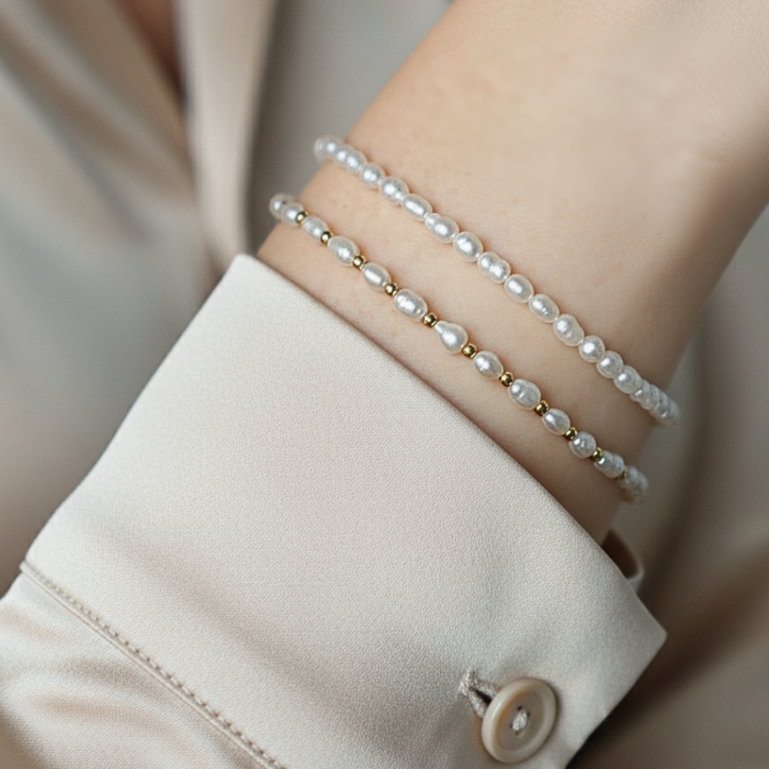 Phoebe Pearls and Beads Bracelet