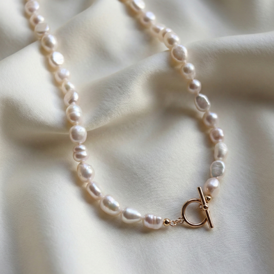 Myra Convertible Baroque Pearl Necklace